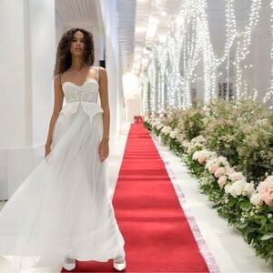 NEW For Love and Lemons Lily Bridal Dress White